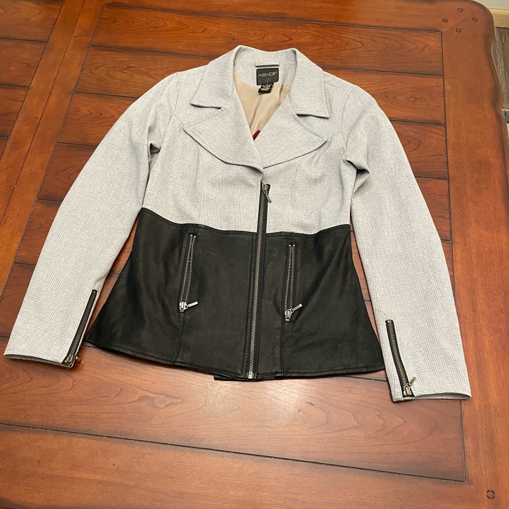 AS by DF Color‎ Block Moto Jacket